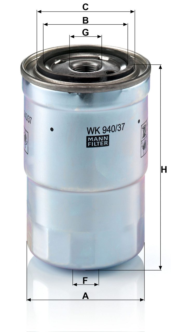 Product Image WK940/37X_MANN-FILTER