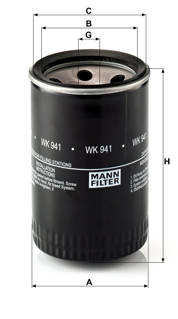 Product Image WK941_MANN-FILTER