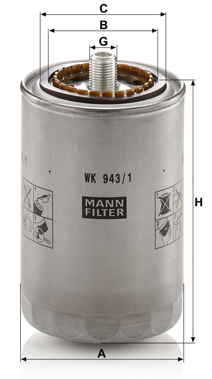Product Image WK943/1_MANN-FILTER