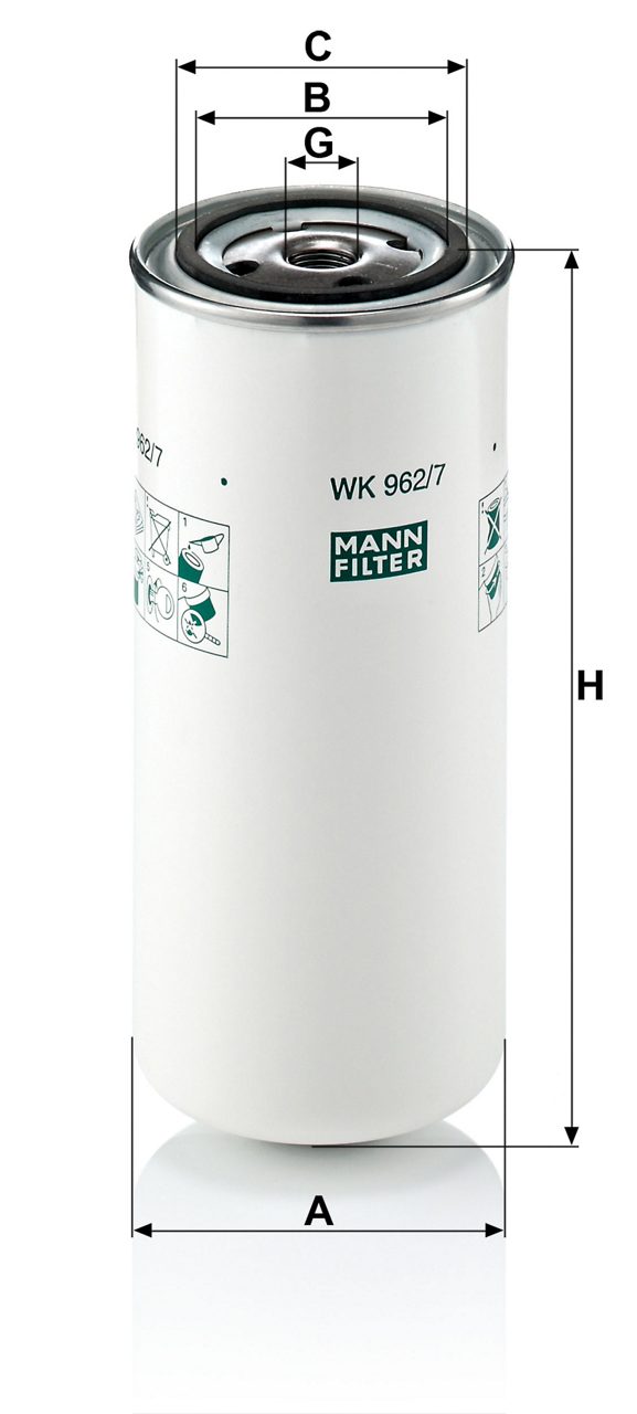 Product Image WK962/7_MANN-FILTER