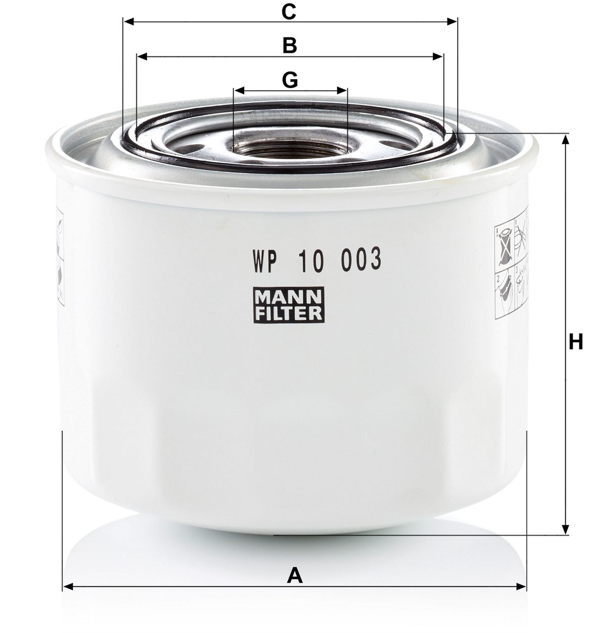 Product Image WP10003_MANN-FILTER