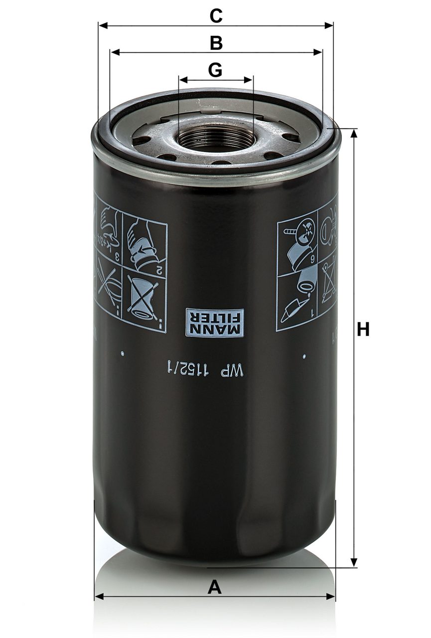 Product Image WP1152/1_MANN-FILTER