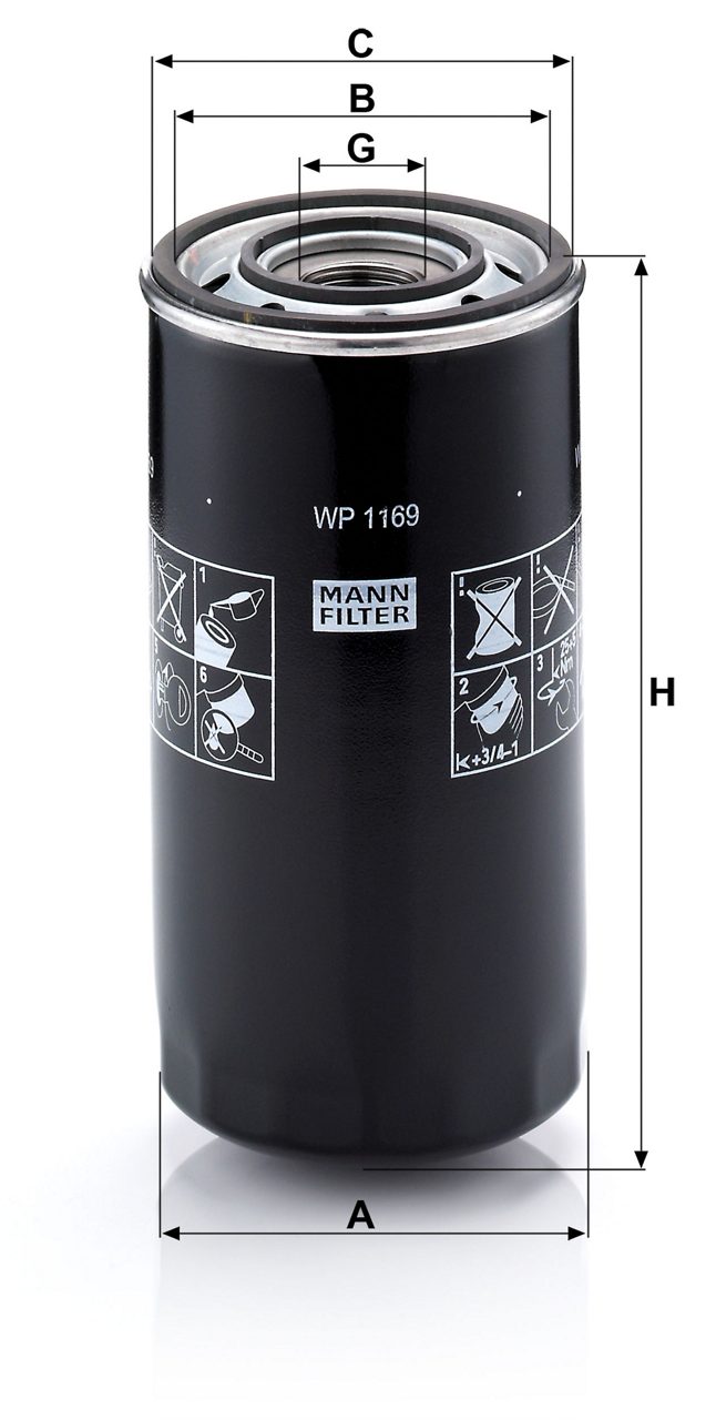Product Image WP1169_MANN-FILTER