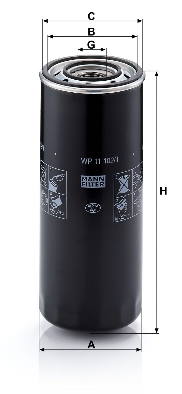 Product Image WP11102/1-2_MANN-FILTER