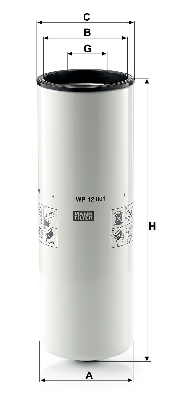Product Image WP12001_MANN-FILTER