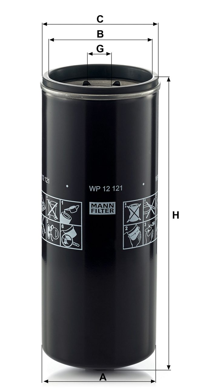 Product Image WP12121_MANN-FILTER