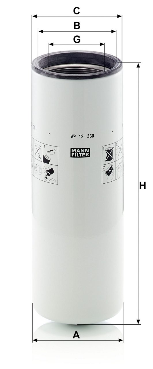 Product Image WP12330_MANN-FILTER
