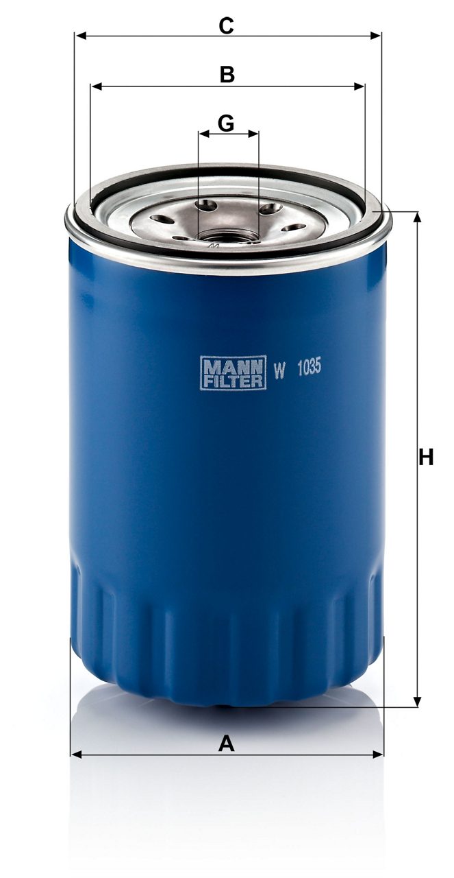 Product Image W1035_MANN-FILTER