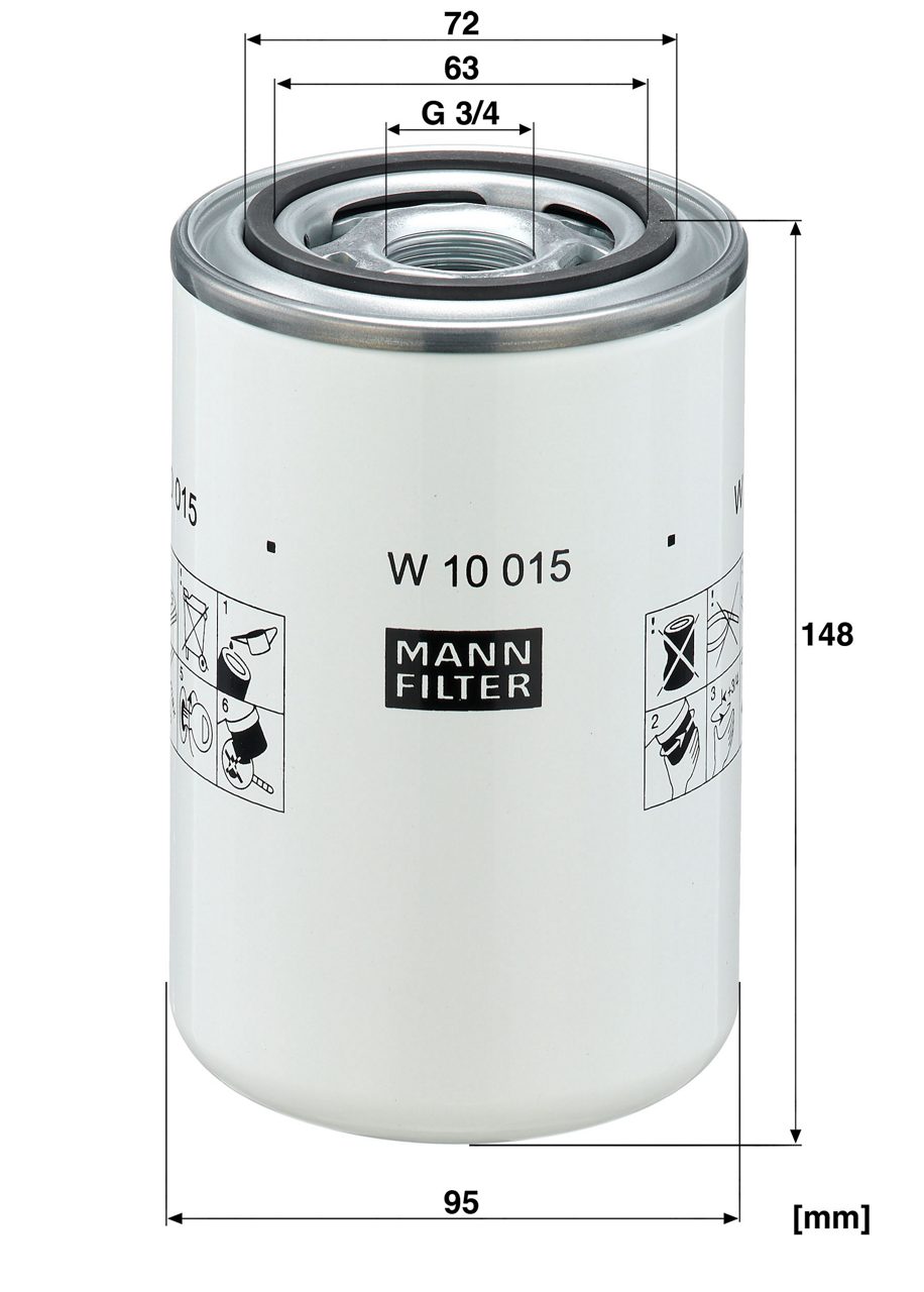 Product Image W10015_MANN-FILTER