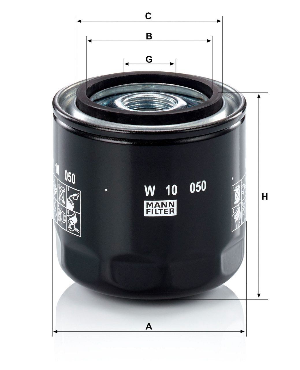 Product Image W10050_MANN-FILTER