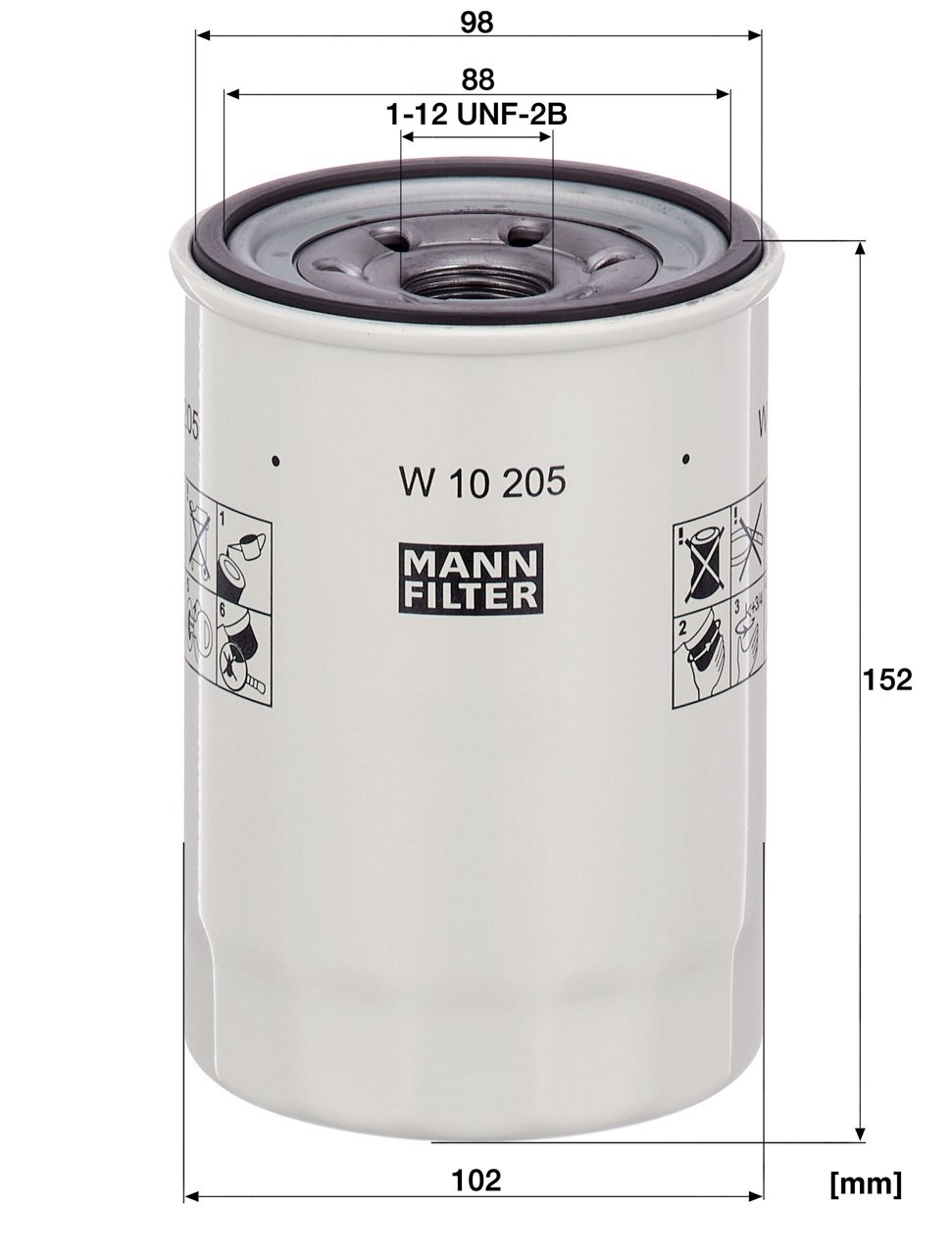Product Image W10205_MANN-FILTER
