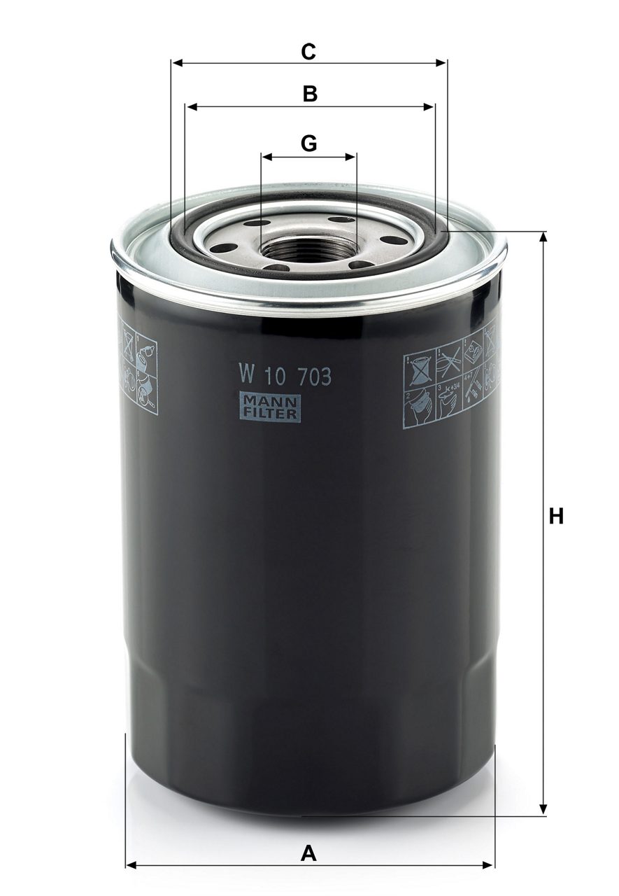 Product Image W10703_MANN-FILTER
