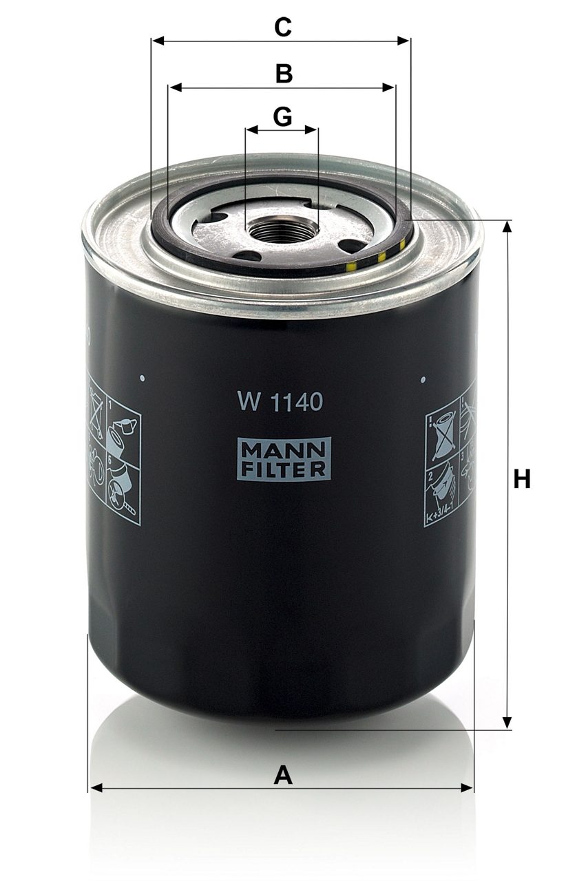 Product Image W1140_MANN-FILTER