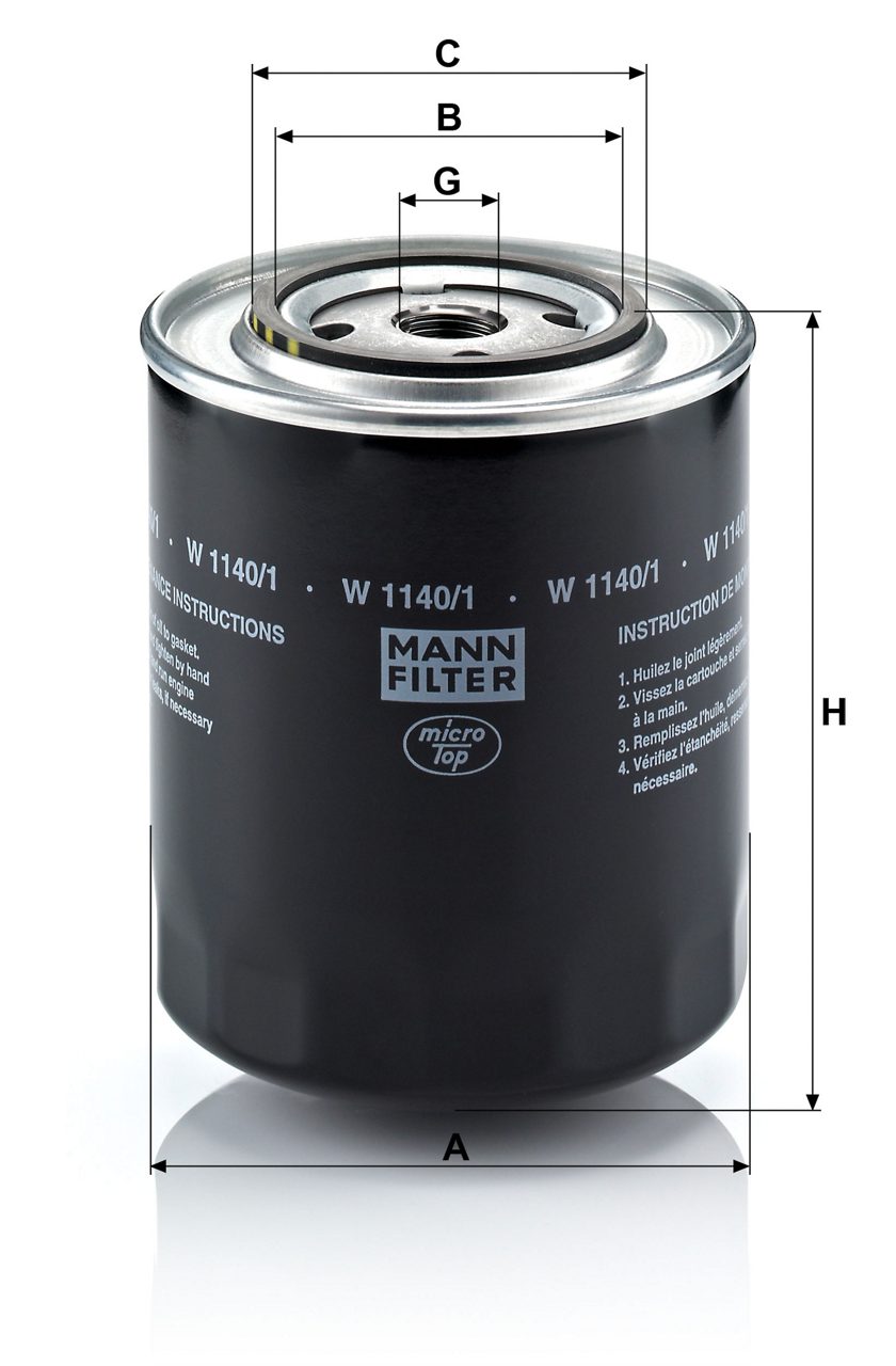 Product Image W1140/1_MANN-FILTER
