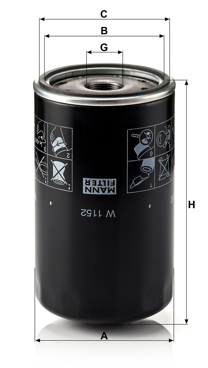 Product Image W1152_MANN-FILTER