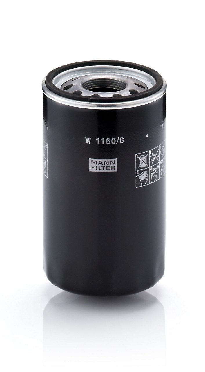 MANN-FILTER W 1160 Filtro olio M30x2, Filtro ad avvitamento