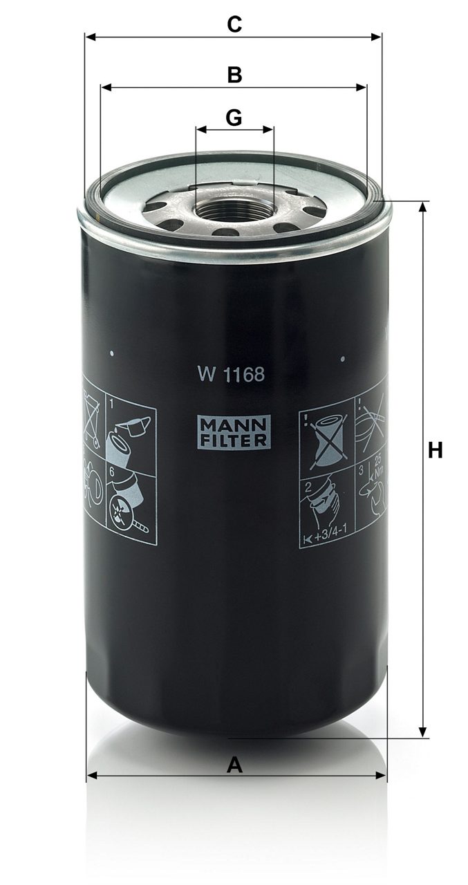Product Image W1168_MANN-FILTER