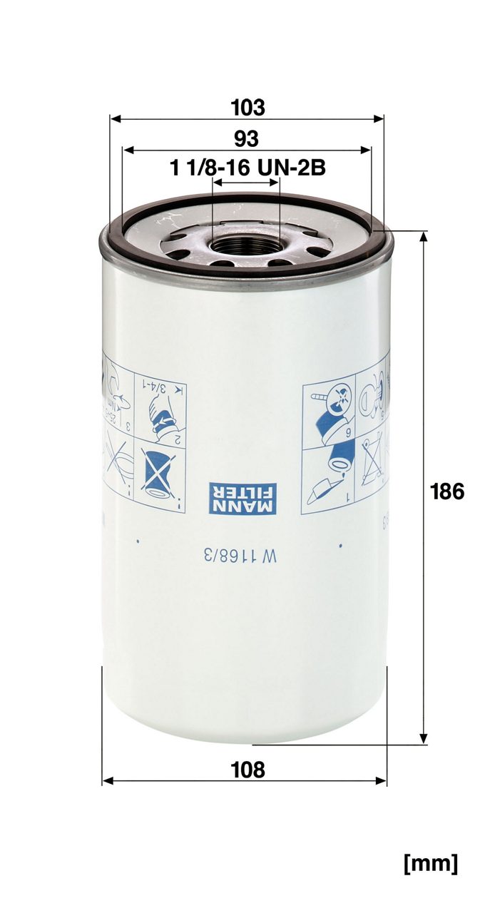 Product Image W1168/3_MANN-FILTER