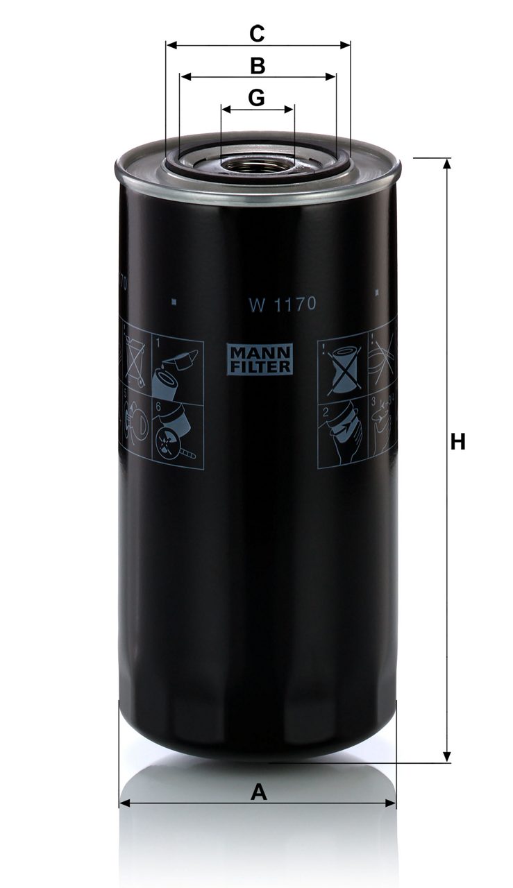 Product Image W1170_MANN-FILTER