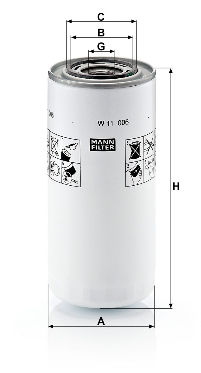 Product Image W11006_MANN-FILTER