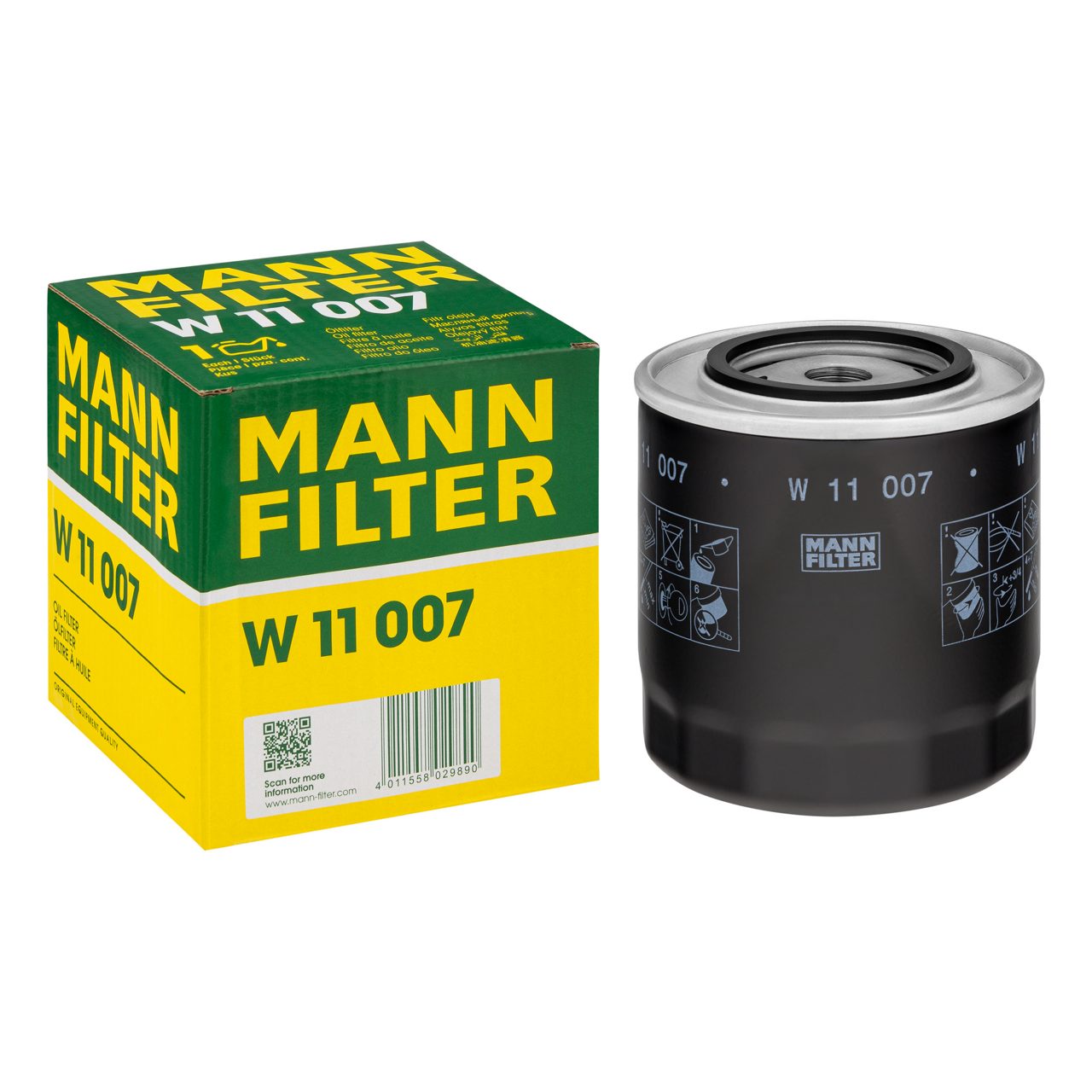 Product Image W11007_MANN-FILTER