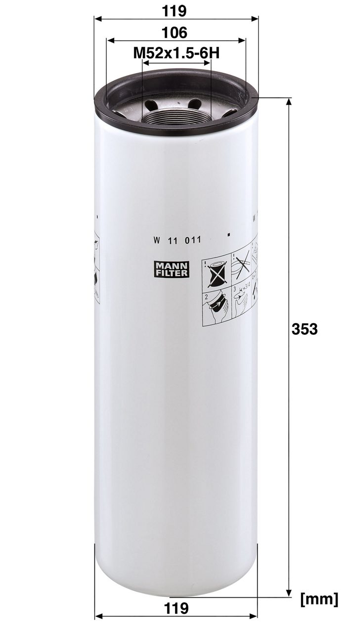 Product Image W11011_MANN-FILTER