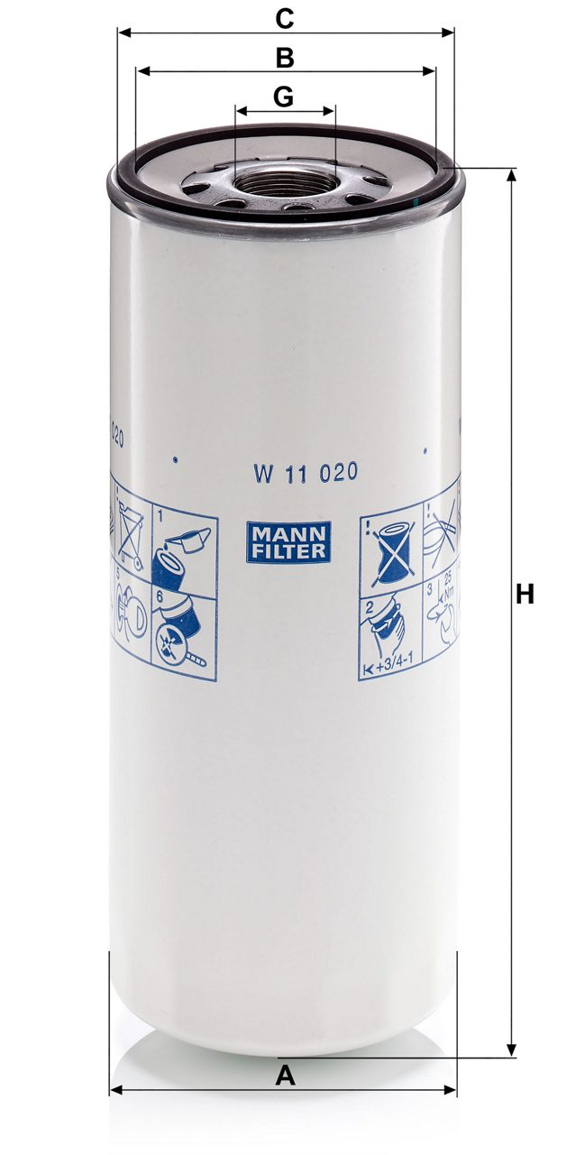 Product Image W11020_MANN-FILTER