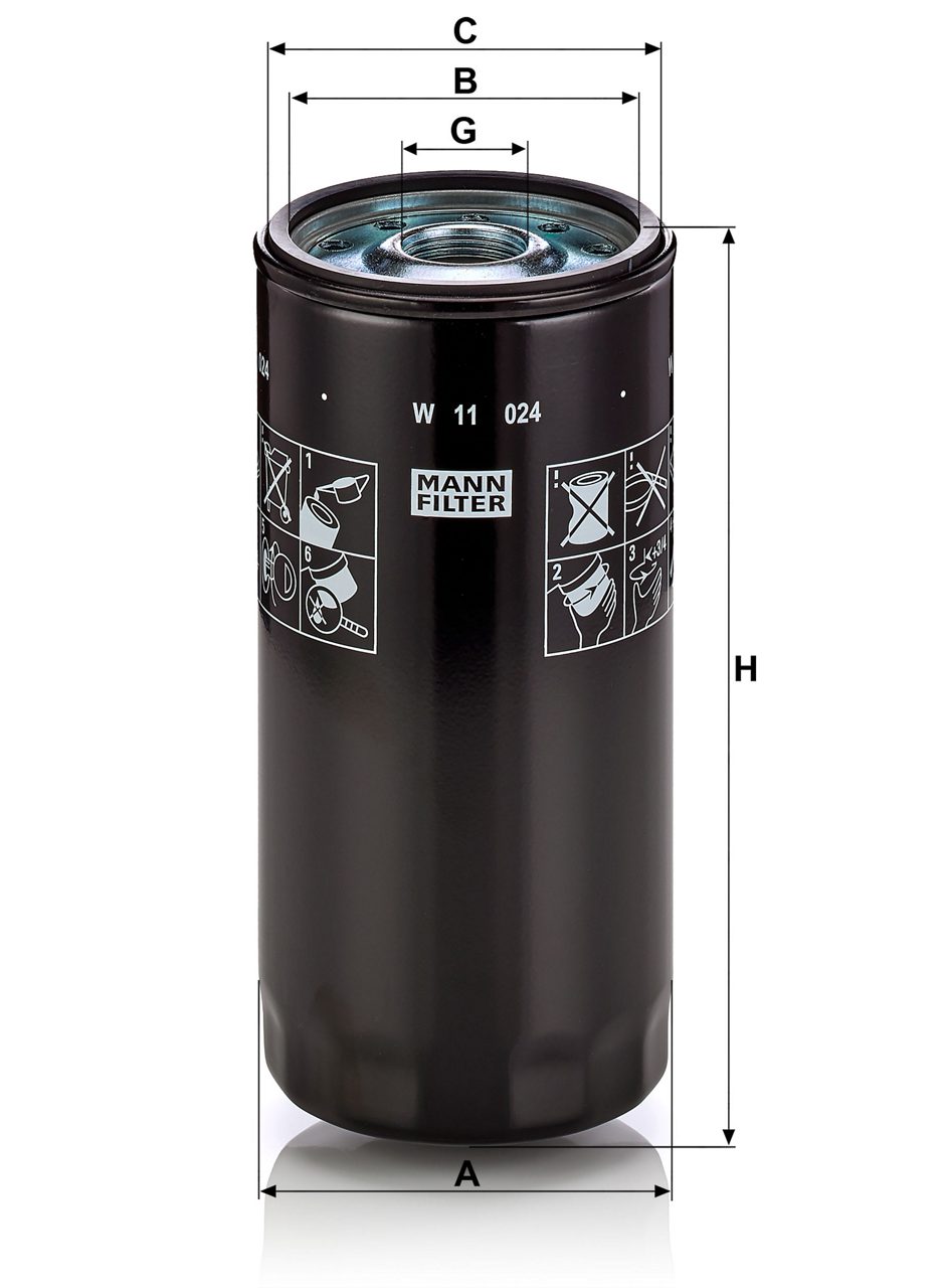 Product Image W11024_MANN-FILTER
