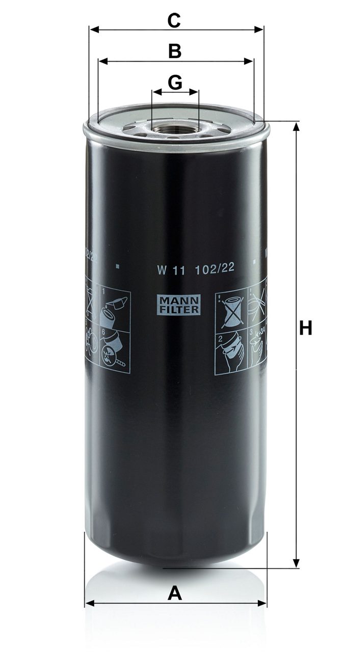 Product Image W11102/22_MANN-FILTER