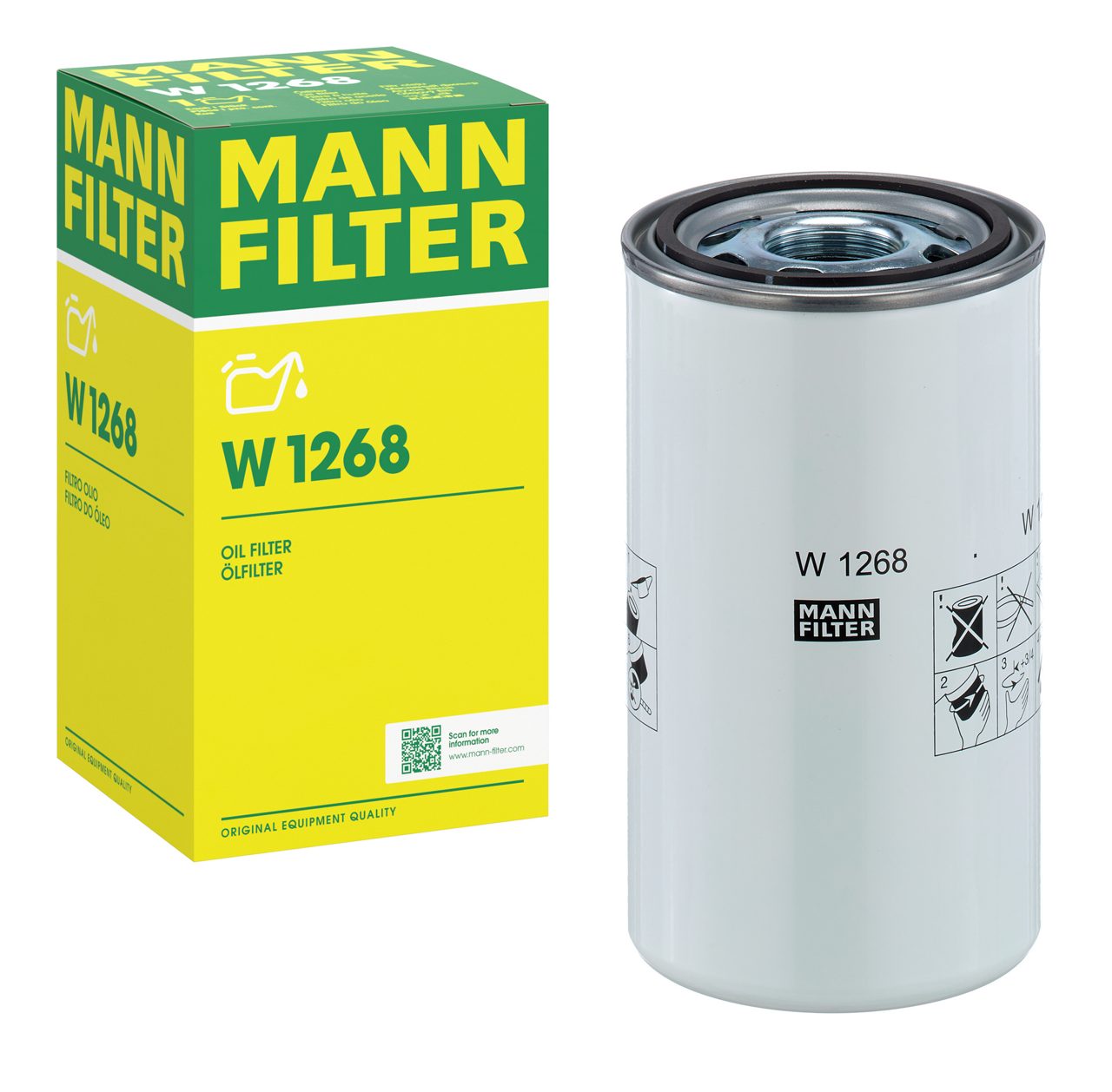 Product Image W1268_MANN-FILTER