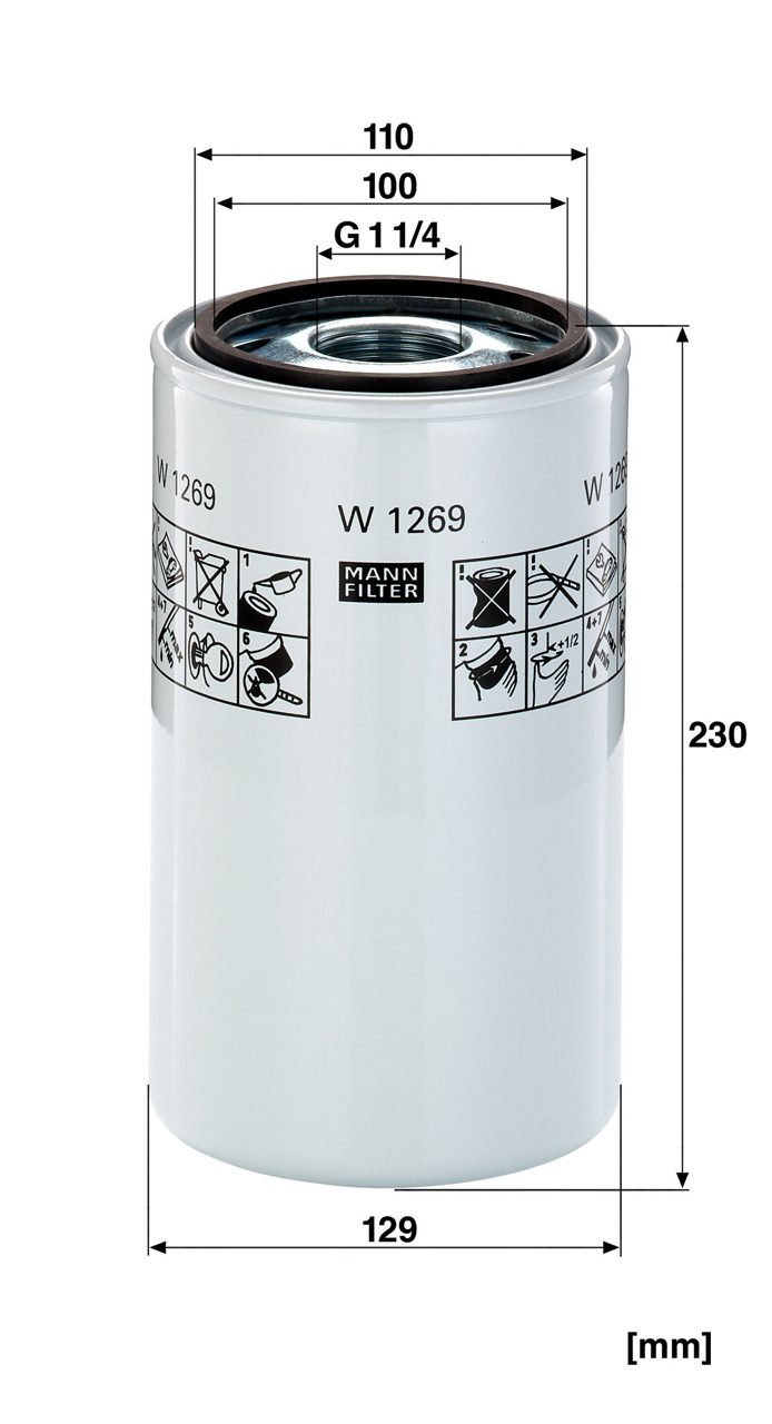 Product Image W1269_MANN-FILTER