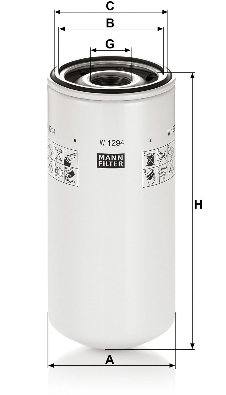 Product Image W1294_MANN-FILTER