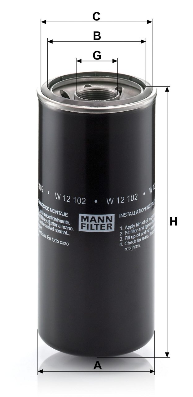 Product Image W12102_MANN-FILTER