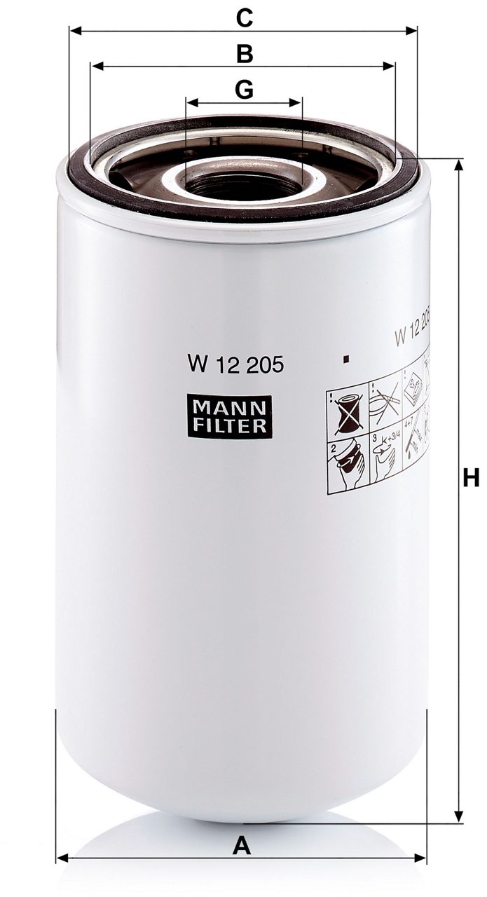 Product Image W12205_MANN-FILTER