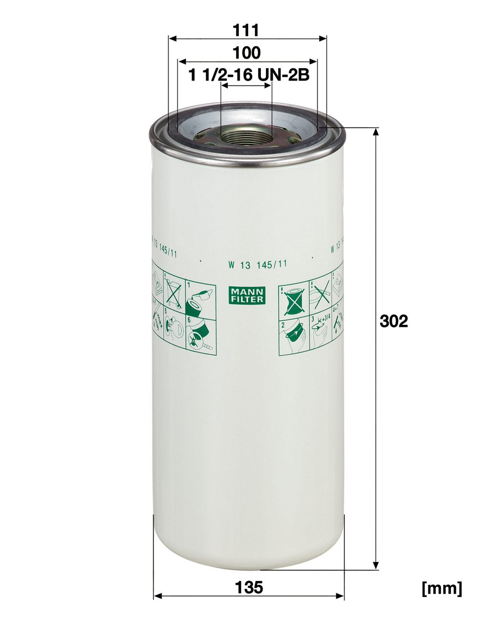 Product Image W13145/11_MANN-FILTER