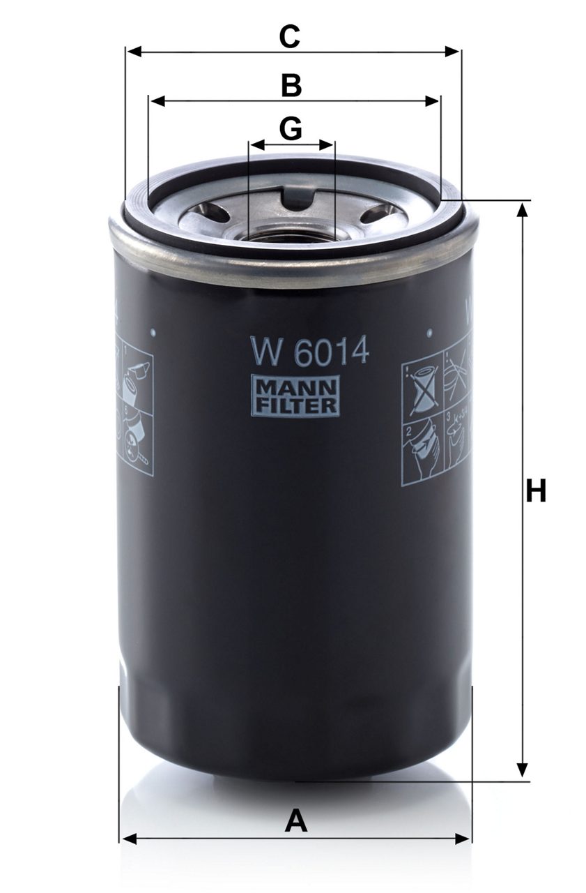 Product Image W6014_MANN-FILTER