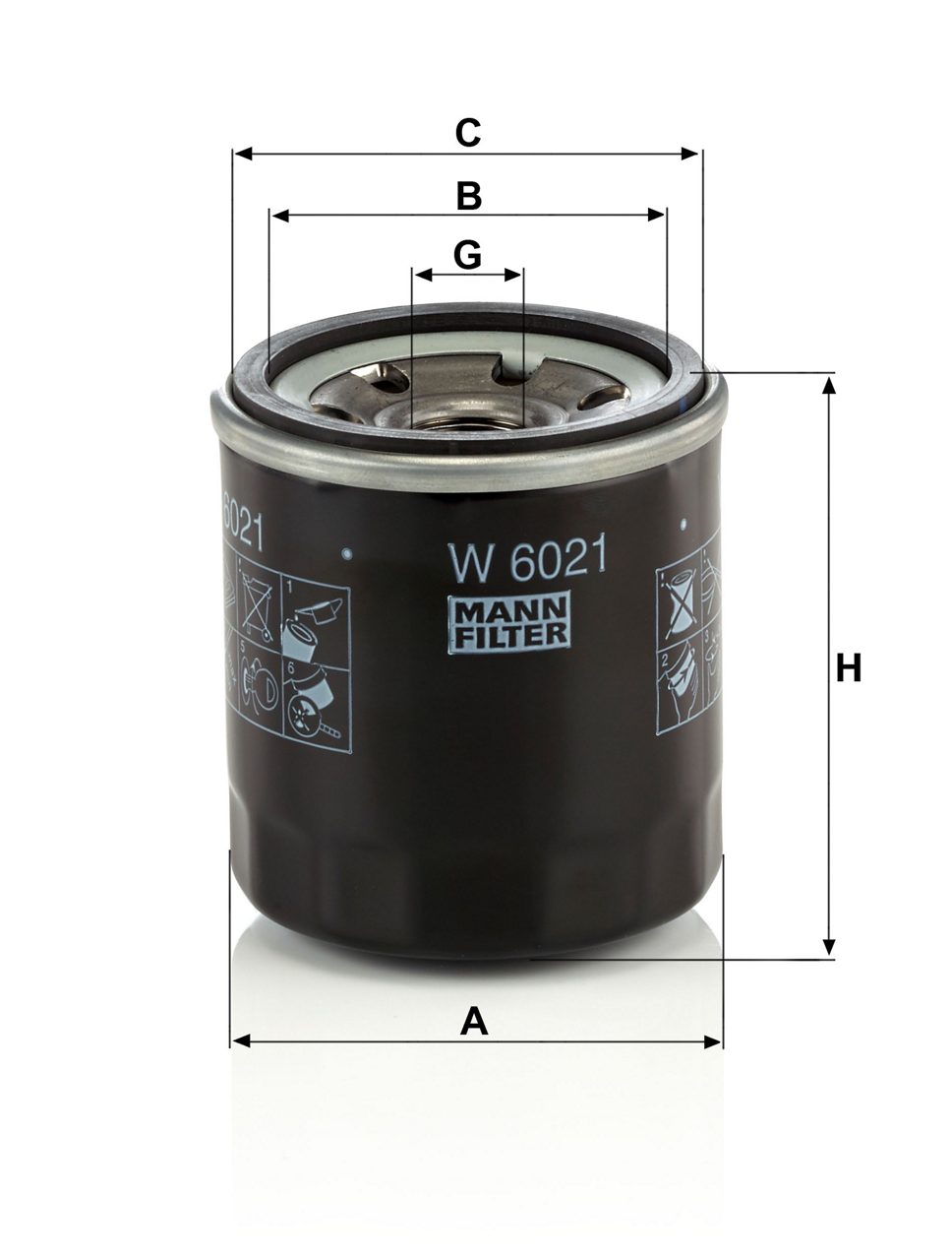 Product Image W6021_MANN-FILTER