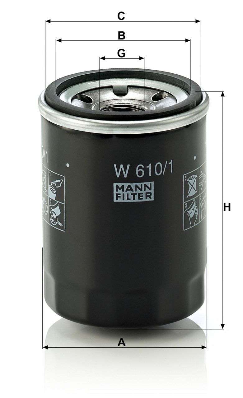 Product Image W610/1_MANN-FILTER