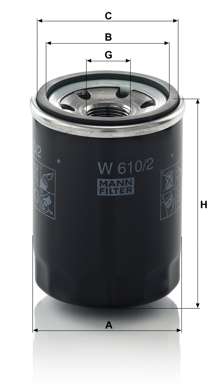 Product Image W610/2_MANN-FILTER