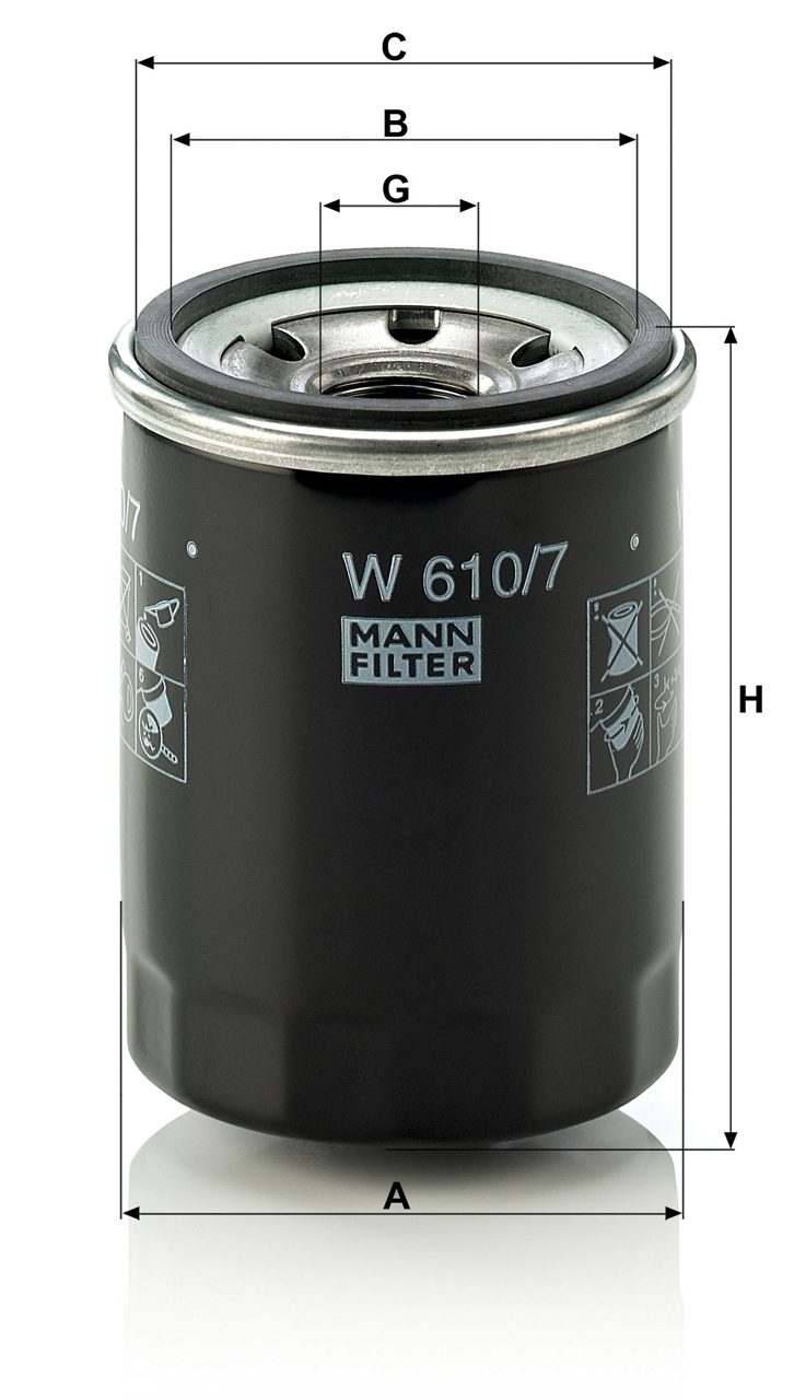 Product Image W610/7_MANN-FILTER