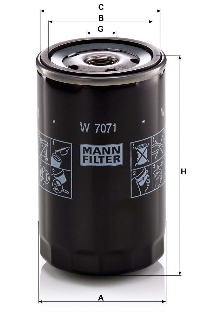 Product Image W7071_MANN-FILTER