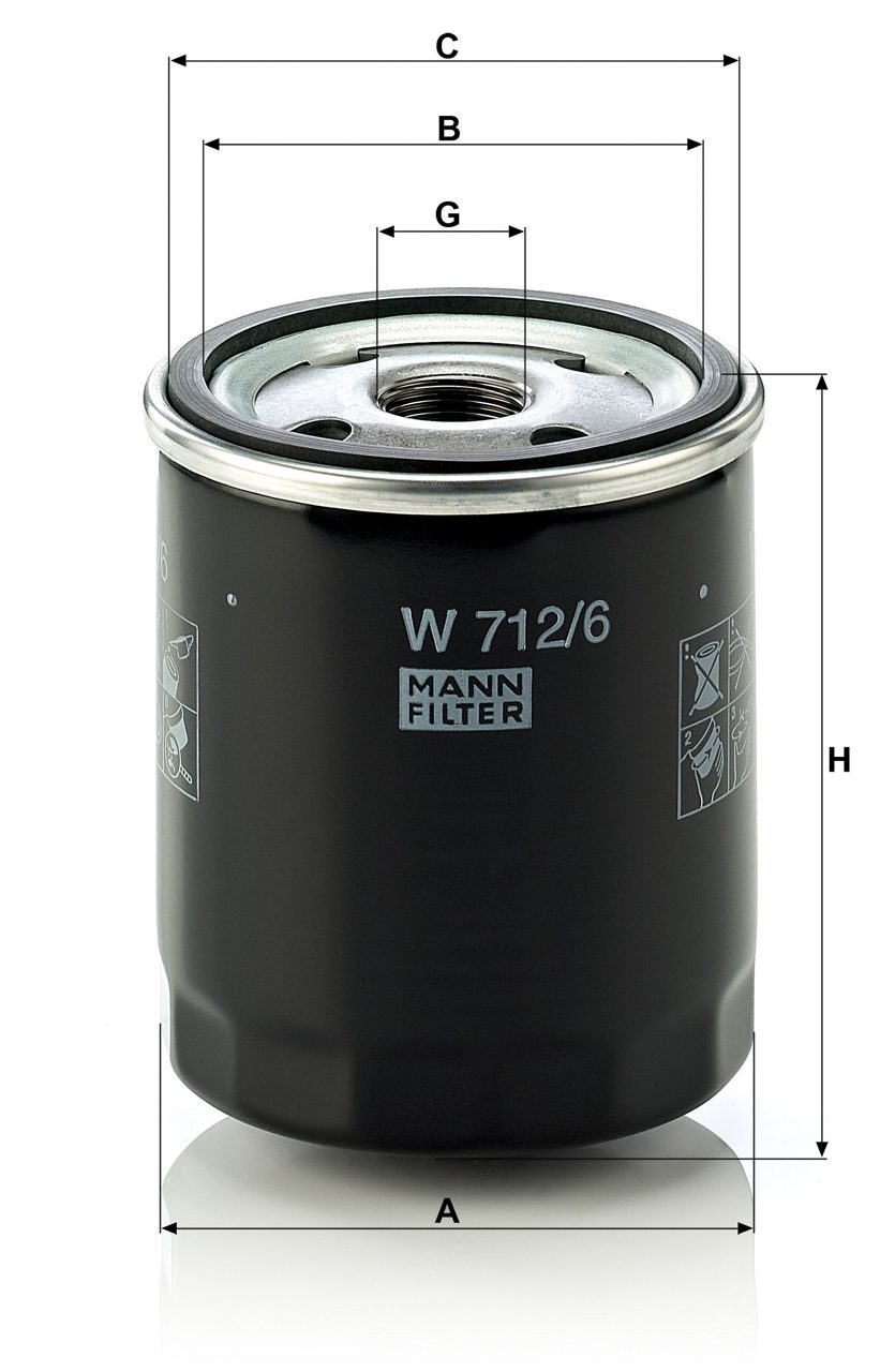 Product Image W712/6_MANN-FILTER