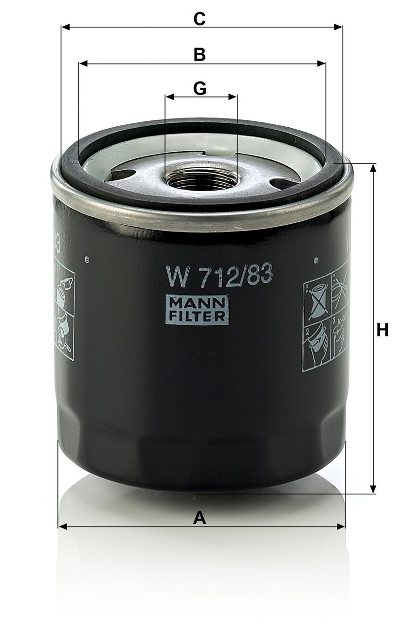 Product Image W712/83_MANN-FILTER