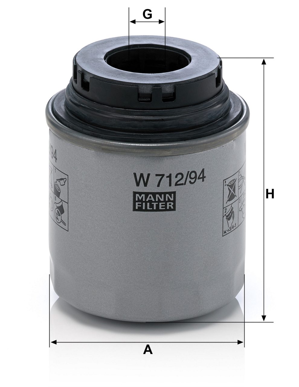 Product Image W712/94_MANN-FILTER