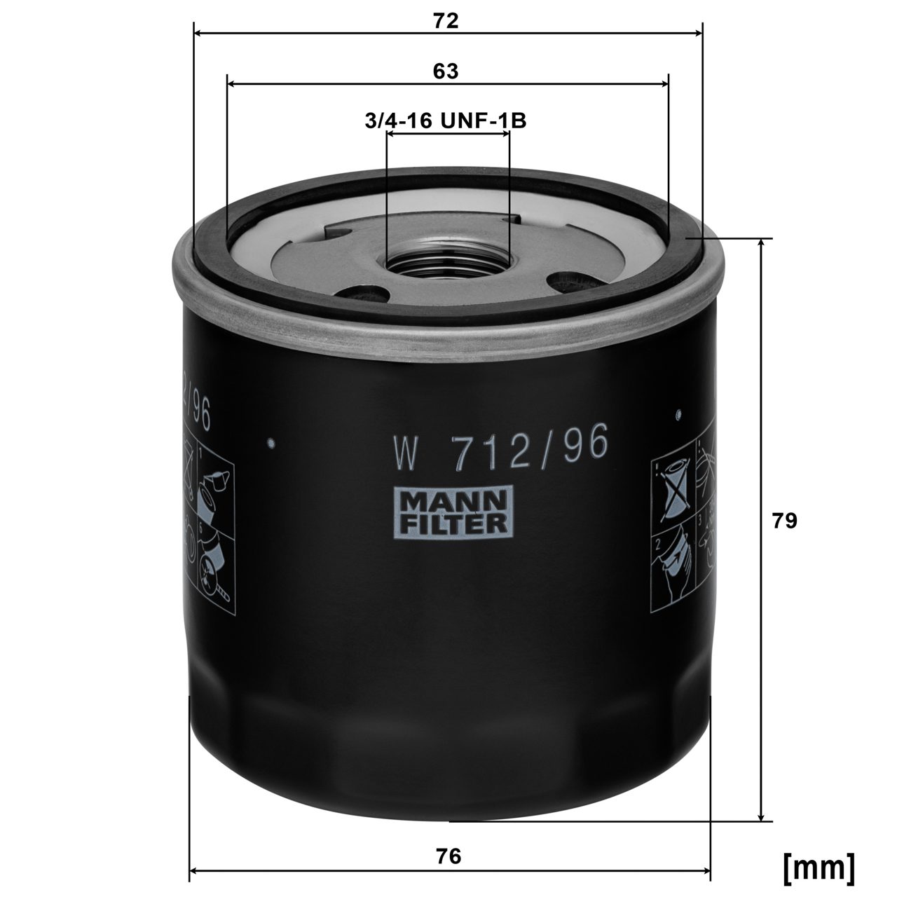 Product Image W712/96_MANN-FILTER