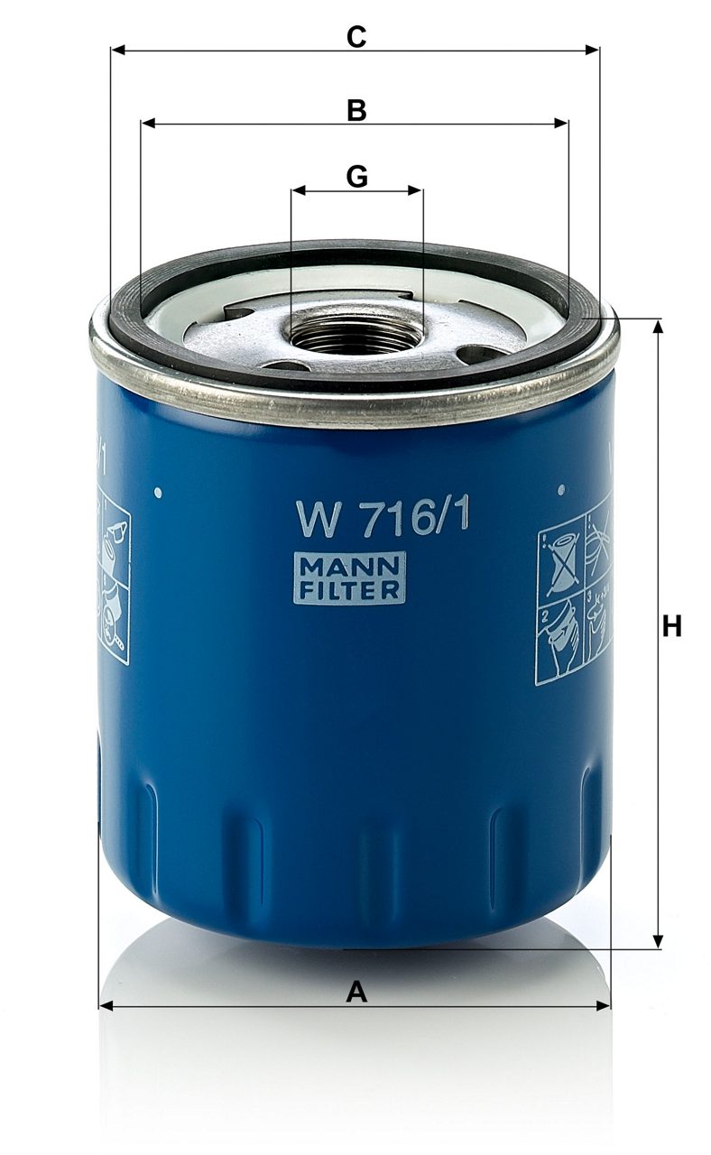 Product Image W716/1_MANN-FILTER