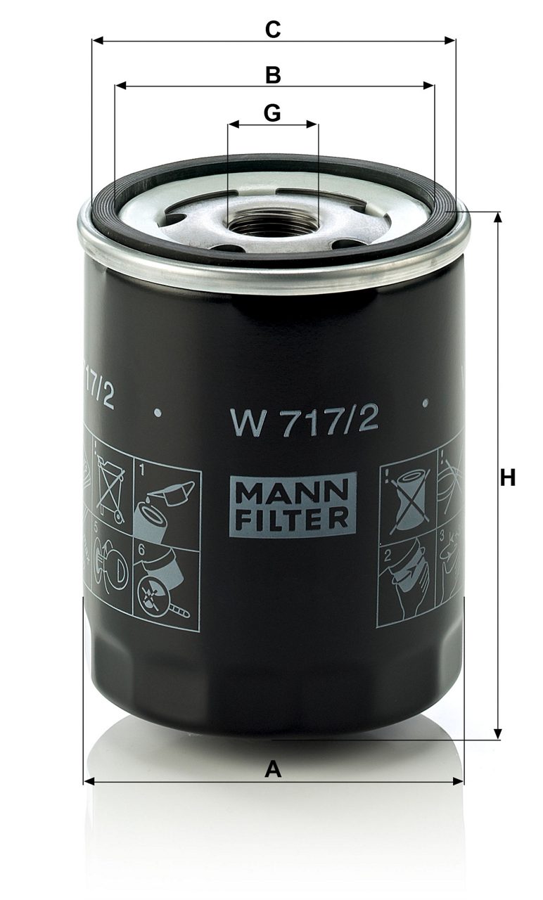 Product Image W717/2_MANN-FILTER