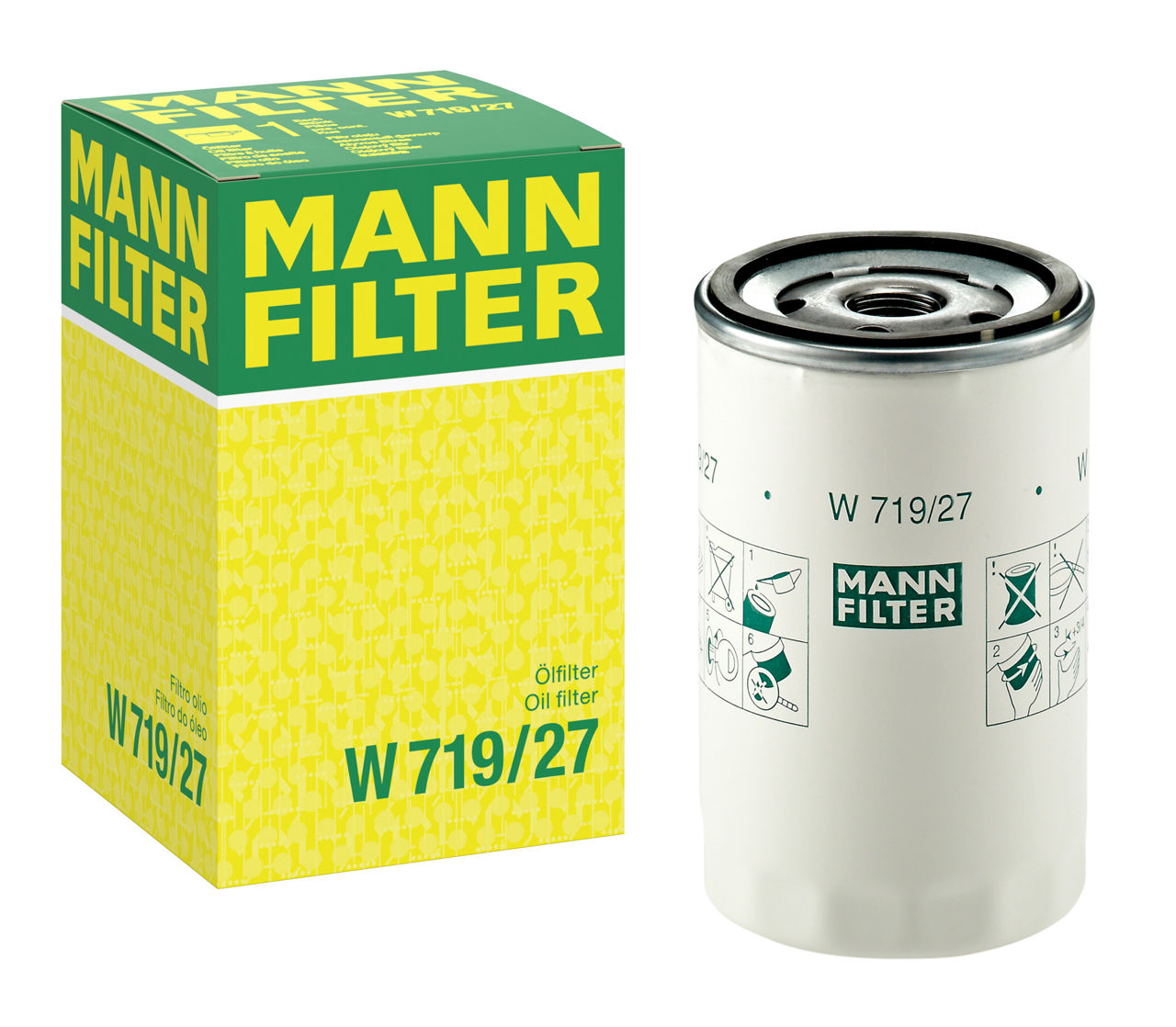 Mann-filter Hu 719/7 X Metal-free Oil Filter | Cuotas sin interés