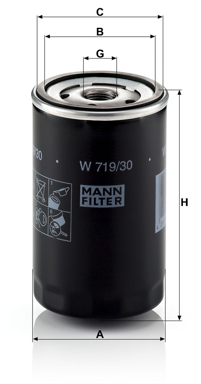 Product Image W719/30_MANN-FILTER