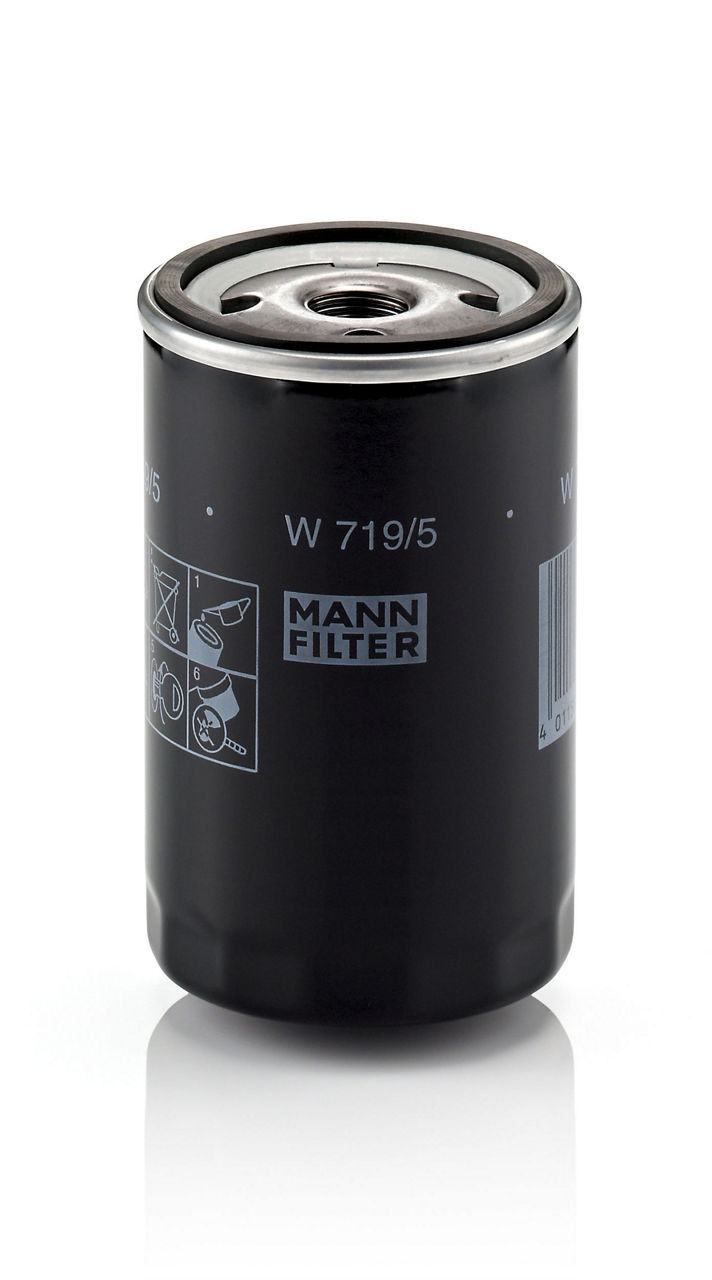 MANN Oil Filter W719/45 - Compatible With Audi & VW